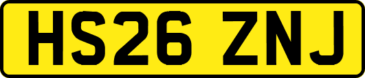 HS26ZNJ