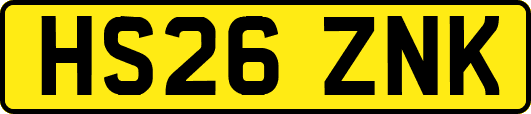 HS26ZNK