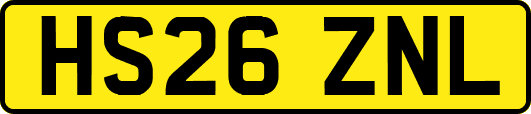 HS26ZNL