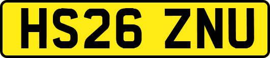 HS26ZNU