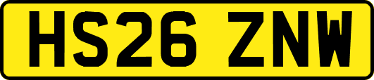 HS26ZNW