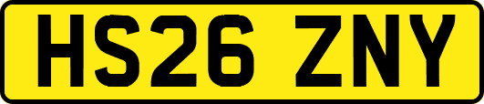 HS26ZNY