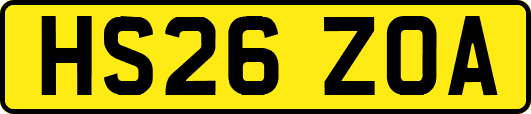 HS26ZOA