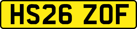 HS26ZOF