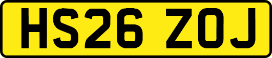 HS26ZOJ