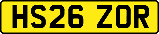 HS26ZOR