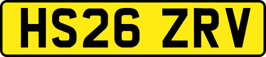 HS26ZRV