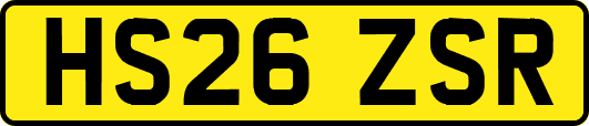 HS26ZSR
