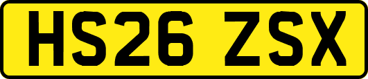 HS26ZSX
