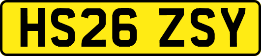 HS26ZSY