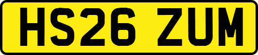 HS26ZUM