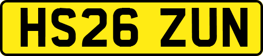 HS26ZUN