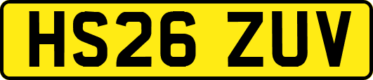 HS26ZUV