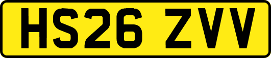 HS26ZVV