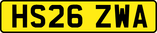 HS26ZWA
