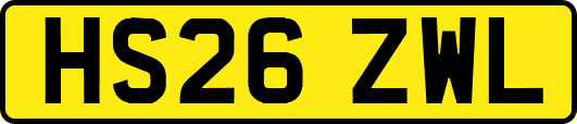 HS26ZWL