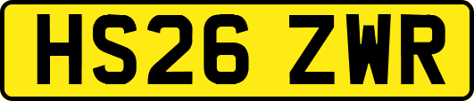 HS26ZWR
