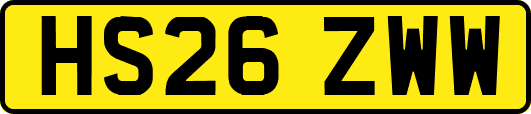 HS26ZWW