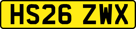 HS26ZWX