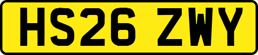 HS26ZWY