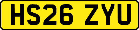 HS26ZYU