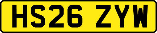 HS26ZYW