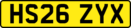 HS26ZYX