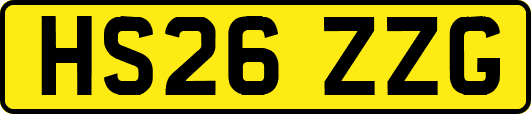 HS26ZZG