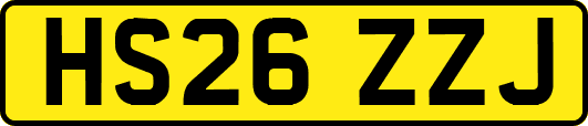 HS26ZZJ