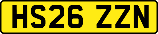 HS26ZZN