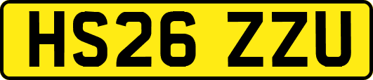 HS26ZZU