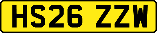 HS26ZZW