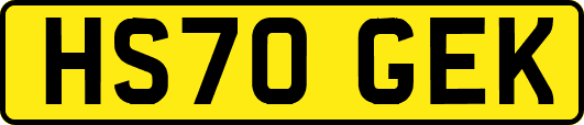 HS70GEK