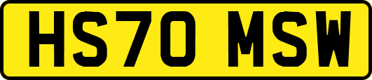 HS70MSW