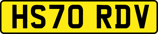 HS70RDV