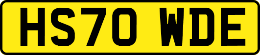 HS70WDE