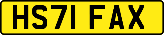 HS71FAX