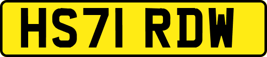 HS71RDW