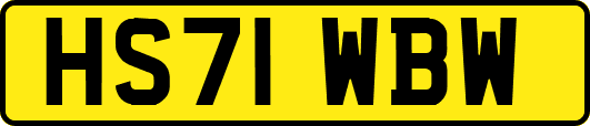 HS71WBW