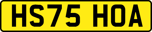 HS75HOA