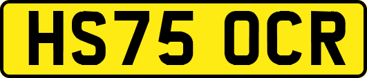 HS75OCR