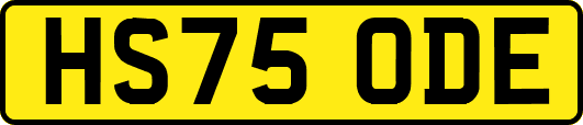 HS75ODE