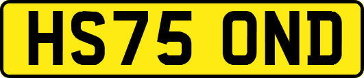 HS75OND