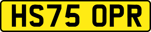 HS75OPR