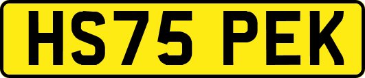HS75PEK
