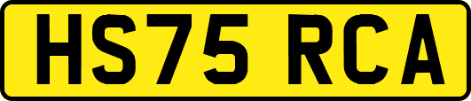HS75RCA