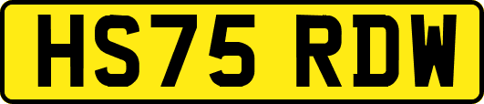 HS75RDW