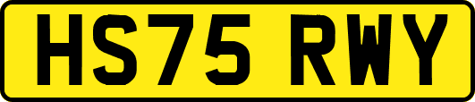 HS75RWY