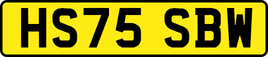 HS75SBW