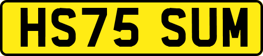 HS75SUM